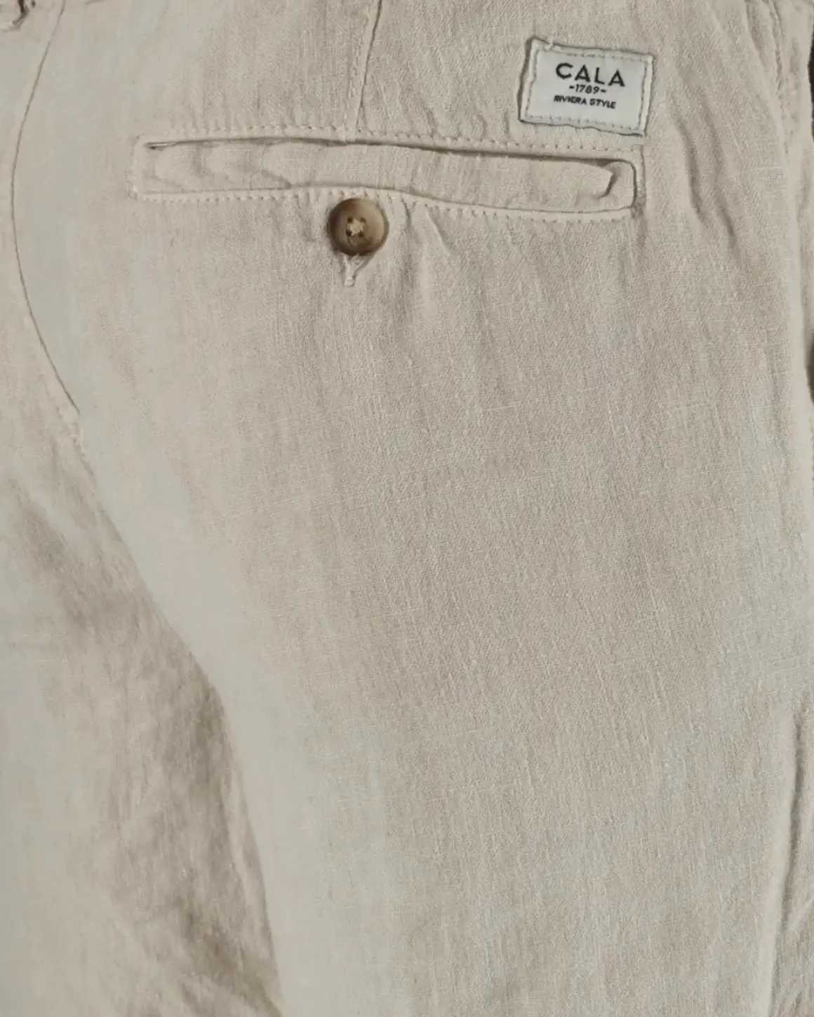 BERMUDAS DE LINO CALA 1789