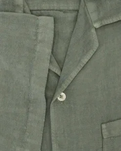 CAMISA DE LINO DE MANGA CORTA SEVENTY