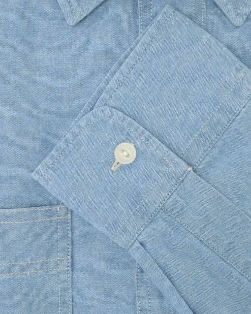 CAMISA DENIM CON BOLSILLOS WOOLRICH