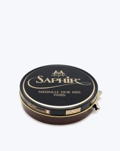 LATA CERA MARRÓN MEDIO SAPHIR 100ML
