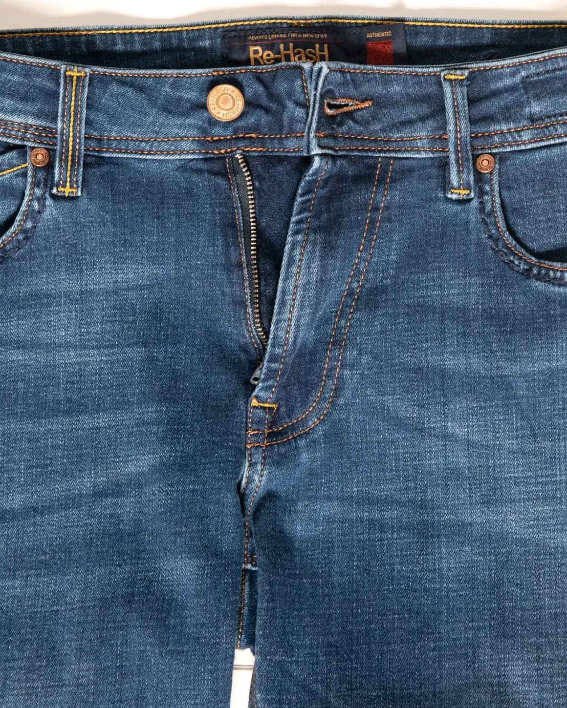 PANTALÓN VAQUERO 5 BOLSILLOS RE-HASH