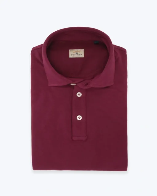 POLO DE PIQUÉ DE MANGA CORTA SONRISA