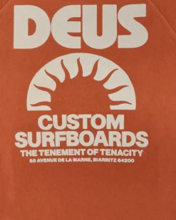SUDADERA NARANJA DEUS