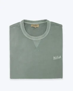 SUDADERA VERDE WOOLRICH
